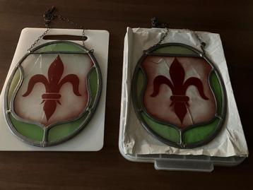 glas in lood, raamdecoratie, glas in lood beschikbaar voor biedingen