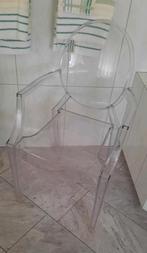 Design stoel transparant, Huis en Inrichting, Stoelen, Ophalen, Gebruikt