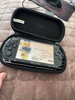 PSP 3004 - Perfecte staat! Inclusief 24 spellen, Spelcomputers en Games, Spelcomputers | Sony PSP, Ophalen, Nieuw, Zwart, PSP