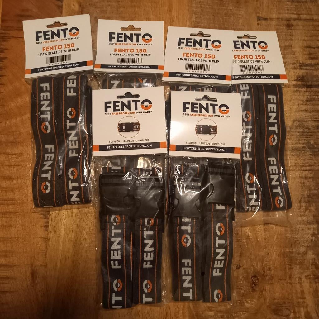 Fento Home (150) Elastieken met Clip - Nieuw in verpakking, Ophalen of Verzenden, Nieuw
