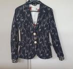 Maiden Lane zwart Jasje met Print - Maat 38, Maat 38/40 (M), Zwart, Ophalen of Verzenden, Zo goed als nieuw