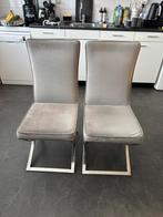 Eetkamerstoelen, Huis en Inrichting, Stoelen, Ophalen of Verzenden, Grijs