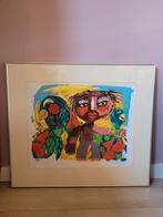 John Lie a Fo - L'homme Oiseau, Steendruk, Antiek en Kunst, Kunst | Litho's en Zeefdrukken, Ophalen