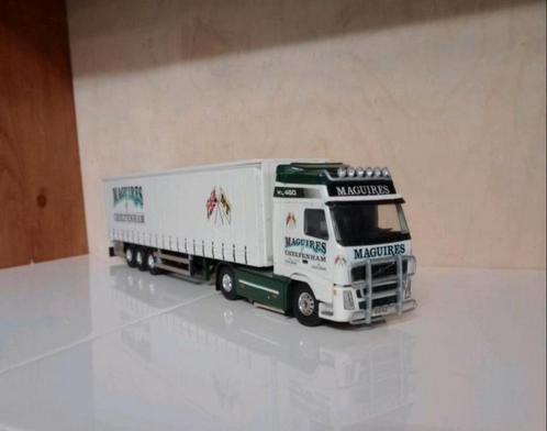 Volvo FH zeiloplegger Maguires Tekno, Hobby en Vrije tijd, Modelauto's | 1:50, Nieuw, Bus of Vrachtwagen, Tekno, Ophalen of Verzenden