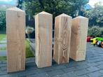 Douglas paaltjes, Doe-het-zelf en Verbouw, Hout en Planken, Ophalen, Nieuw, 50 mm of meer, Balk