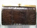clutch schildpadleder, Sieraden, Tassen en Uiterlijk, Tassen | Damestassen, Verzenden, Zo goed als nieuw, Avondtasje