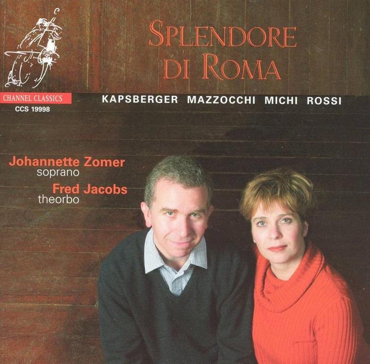 SPLENDORE DI ROMA, Cd's en Dvd's, Cd's | Klassiek, Zo goed als nieuw, Vocaal, Barok, Ophalen of Verzenden