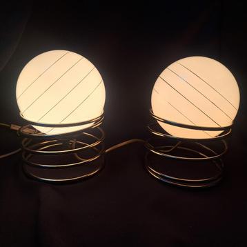 Set van 2 vintage Massive tafellampen – Hollywood Regency st beschikbaar voor biedingen
