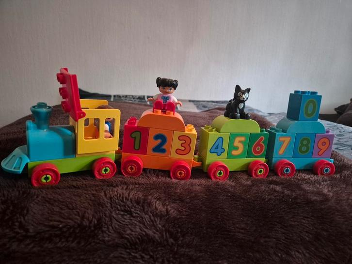 LEGO Duplo Cijfertrein - Leerzaam Speelplezier!, Kinderen en Baby's, Speelgoed | Duplo en Lego, Zo goed als nieuw, Duplo, Complete set