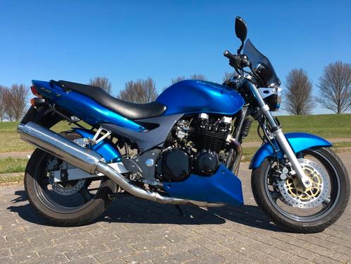 Kawasaki ZR-7 // Metallic Blue // 1999 // bijna 30.000km, Motoren, Motoren | Kawasaki, Particulier, Naked bike, Ophalen