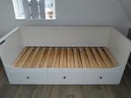 Ikea Hemnes bed wit, Ophalen, Gebruikt, Wit, Tweepersoons