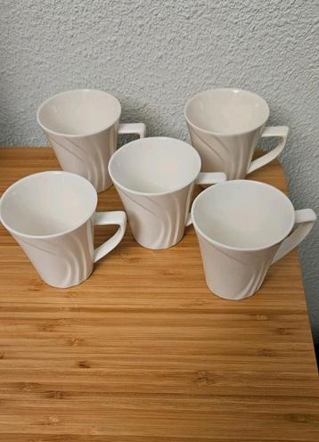 CreaTable koffiemokjes, 5 stuks, NIEUW! beschikbaar voor biedingen