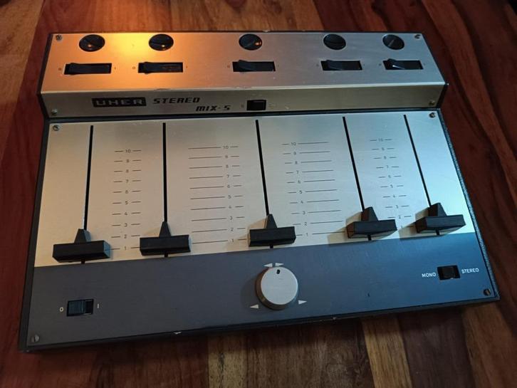 Uher Stereo Mix 5, Muziek en Instrumenten, Mengpanelen, Gebruikt, Ophalen of Verzenden