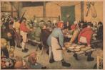 Ansichtkaart Boerenbruiloft Pieter Breughel, Verzamelen, Verzenden, 1940 tot 1960, Ongelopen, Cultuur en Media
