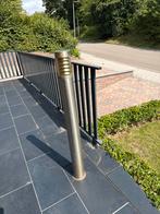 Gratis RVS Grondlamp LED, Tuin en Terras, Buitenverlichting, Gebruikt, Ophalen of Verzenden, Netvoeding, Rvs