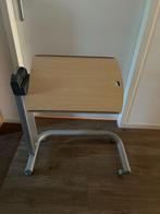 laptop-'lees-bedtafel op wielen, Huis en Inrichting, Tafels | Bijzettafels, Ophalen, Gebruikt, 55 tot 75 cm, 60 cm of meer