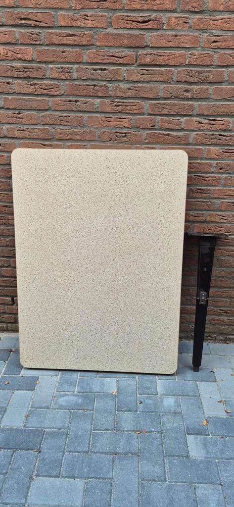 Caravan Tafelblad met Poot, Caravans en Kamperen, Caravan accessoires, Zo goed als nieuw, Ophalen