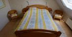 Eiken houten handgemaakt bed, Ophalen, Tweepersoons, 200 cm, Eiken hout ## handgemaakt