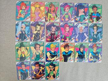 Complete set Winx verzamel kaarten SR nummers 1-21 beschikbaar voor biedingen