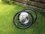 MTB wielen 26 inch achterwiel 9 versnellingen schijfrem, Wiel, Gebruikt, Oldtimer, Ophalen of Verzenden