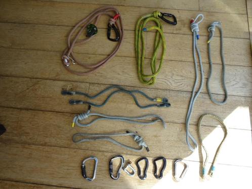 Positioneringslijnen fliplijn carabiners boomverzorging, Tuin en Terras, Hand-tuingereedschap, Overige soorten, Ophalen of Verzenden