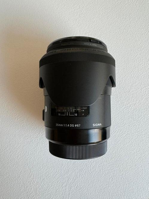 Sigma ART 35mm 1.4 DG objectief voor Canon EF mount, Audio, Tv en Foto, Fotografie | Lenzen en Objectieven, Zo goed als nieuw
