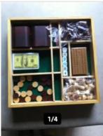 Backgammon ches Cribbage dominoes Checkers poker, Hobby en Vrije tijd, Gezelschapsspellen | Bordspellen, Ophalen of Verzenden