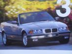 BMW Serie 318i 320i 328i M3 E36 Cabrio 1998 Brochure, Verzenden, Zo goed als nieuw, BMW
