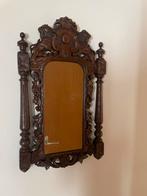 Antieke Wandspiegel met Houten Frame, Antiek en Kunst, Antiek | Spiegels, Ophalen, Rechthoekig, 50 tot 100 cm, 100 tot 150 cm