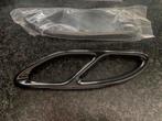 Mercedes c klasse W205 uitlaat cover dubbel hoogglans zwart, Ophalen of Verzenden