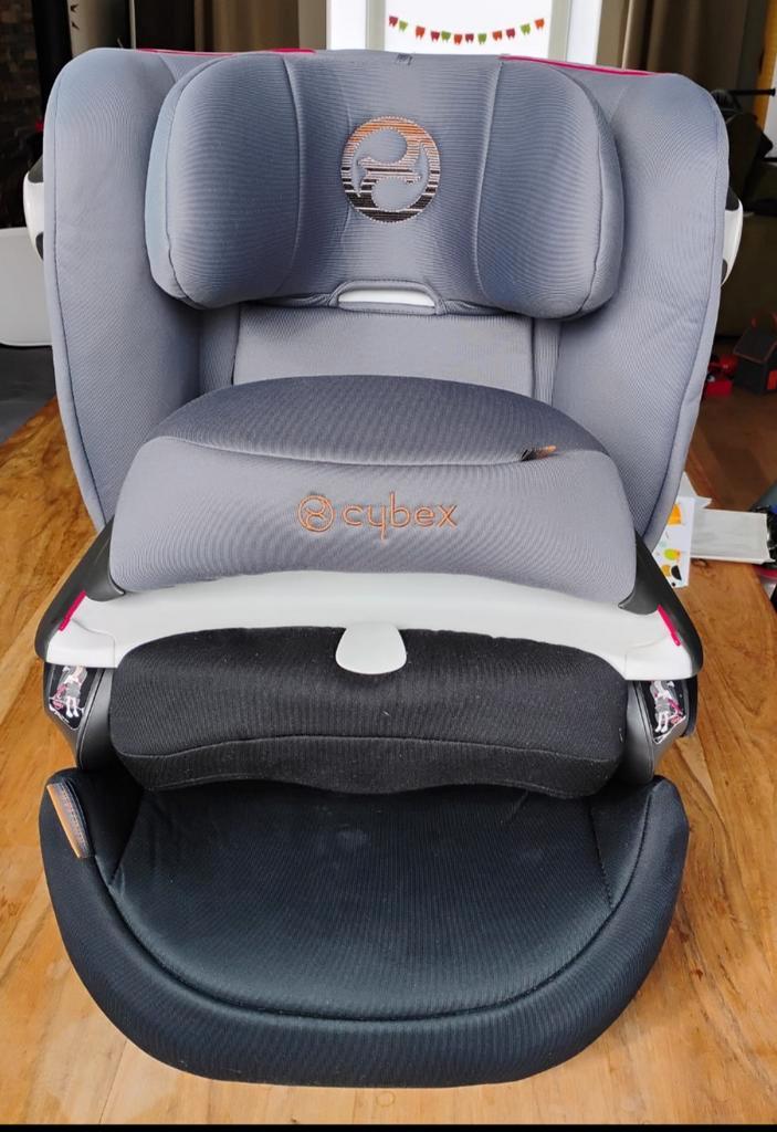 Cybex Juno M Fix - Manhattan Grijs, Kinderen en Baby's, Autostoeltjes, Zo goed als nieuw, Overige merken, 15 t/m 36 kg, Isofix