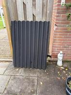 Bitumen golfplaat dakbedekking - 88x113 cm, Overige materialen, Gebruikt, Zwart, Ophalen of Verzenden