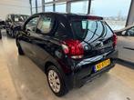 Peugeot 108 1.0 e-VTi BLUE LION + AIRCO 5-DRS., Stof, Gebruikt, 4 stoelen, Zwart