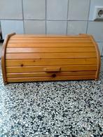 Vintage houten broodtrommel, Ophalen of Verzenden, Zo goed als nieuw