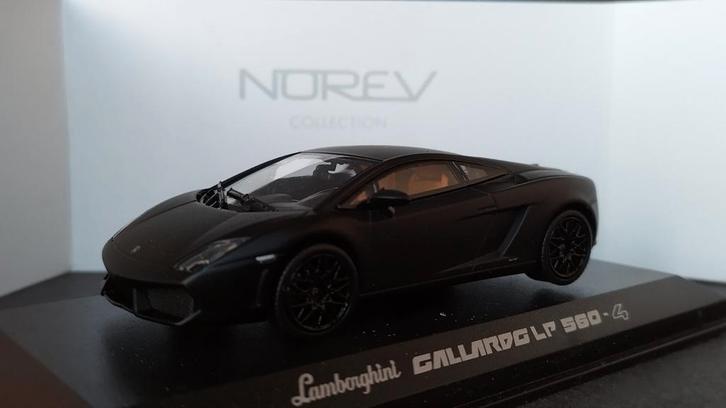 Lamborghini Gallardo Lp 560 4 1;43 Norev Pol, Hobby en Vrije tijd, Modelauto's | 1:43, Zo goed als nieuw, Norev, Verzenden
