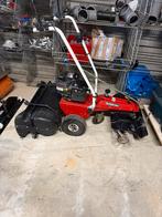 Tileburger TK17 Veegmachine met Opvangbak & Sneeuwschuiver, Ophalen of Verzenden, Gebruikt