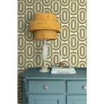 Esta Home Retro behang groen, Huis en Inrichting, Stoffering | Behang, Ophalen of Verzenden, Minder dan 10 m², Groen