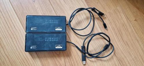 2 keer Dell D6000 portreplicator, Computers en Software, Dockingstations, Gebruikt, Docking station, Ophalen