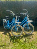 Kinderfiets 20 inch 2 maal Vogue Transporter blauw, Fietsen en Brommers, Ophalen, Zo goed als nieuw