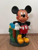 Mickey Mouse spaarpot, Ophalen of Verzenden, Mickey Mouse, Gebruikt, Beeldje of Figuurtje