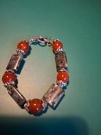Armband  carneool plus edelsteen, Ophalen of Verzenden, Nieuw, Overige materialen, Met edelsteen