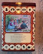 Vintage Rood Zandtaartjes Blik met Kinderspel illustratie, Ophalen of Verzenden, Gebruikt, Overige, Overige merken