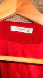 Mooie rode blazer van Mango - Maat S, Ophalen of Verzenden, Jasje, Maat 36 (S), Gedragen