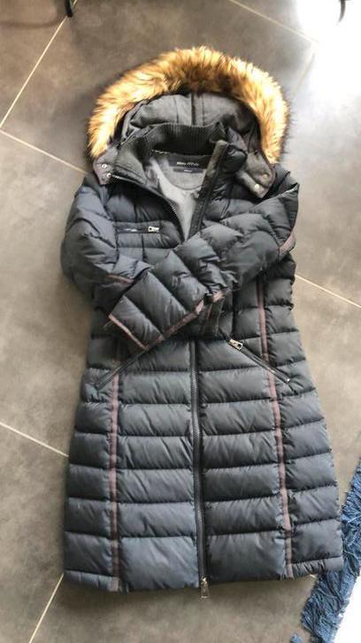 Mooie middellange winterjas van Marco Polo, Kleding | Dames, Jassen | Winter, Gedragen, Maat 38/40 (M), Zwart, Ophalen of Verzenden