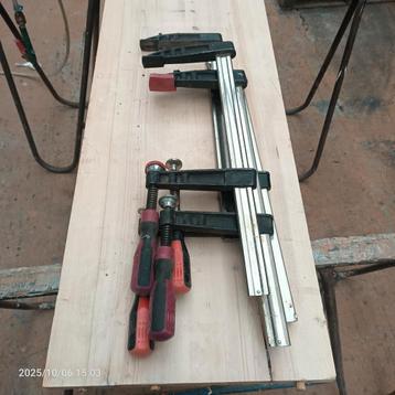 Lijmklemmen - 14 stuks - 42cm spanwijdte beschikbaar voor biedingen