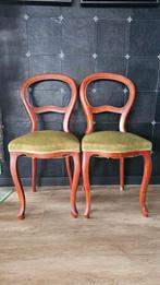 4 biedermeier stoeltjes, Antiek en Kunst, Antiek | Meubels | Stoelen en Banken, Ophalen
