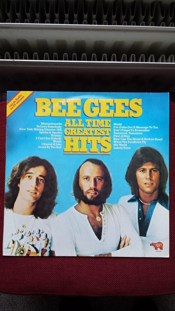 lp 70's 80's bee gees all time greatest hits RSO compilatie, Cd's en Dvd's, Vinyl | Pop, Gebruikt, 1960 tot 1980, 12 inch, Ophalen