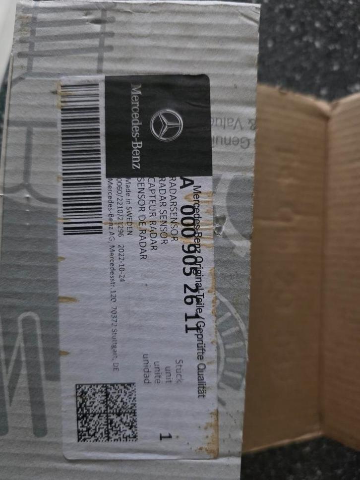 Mercedes Radar Sensor 0009052611 *nieuw*, Auto-onderdelen, Overige Auto-onderdelen, Mercedes-Benz, Nieuw, Ophalen of Verzenden