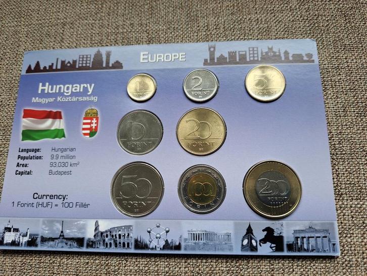 Muntset Hongarije forint UNC, Postzegels en Munten, Munten | Europa | Niet-Euromunten, Setje, Hongarije, Ophalen of Verzenden