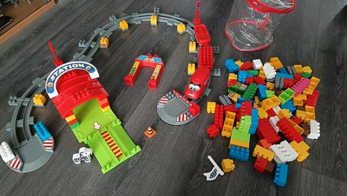 (soort) duplo - trein met spoor, Kinderen en Baby's, Speelgoed | Duplo en Lego, Zo goed als nieuw, Ophalen of Verzenden